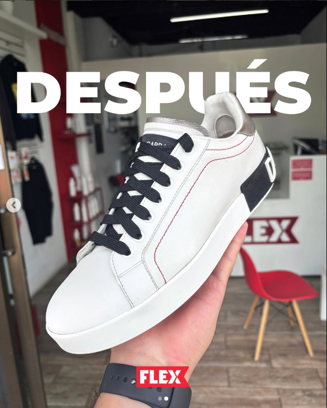 Adidas Blanco · Antes y Después