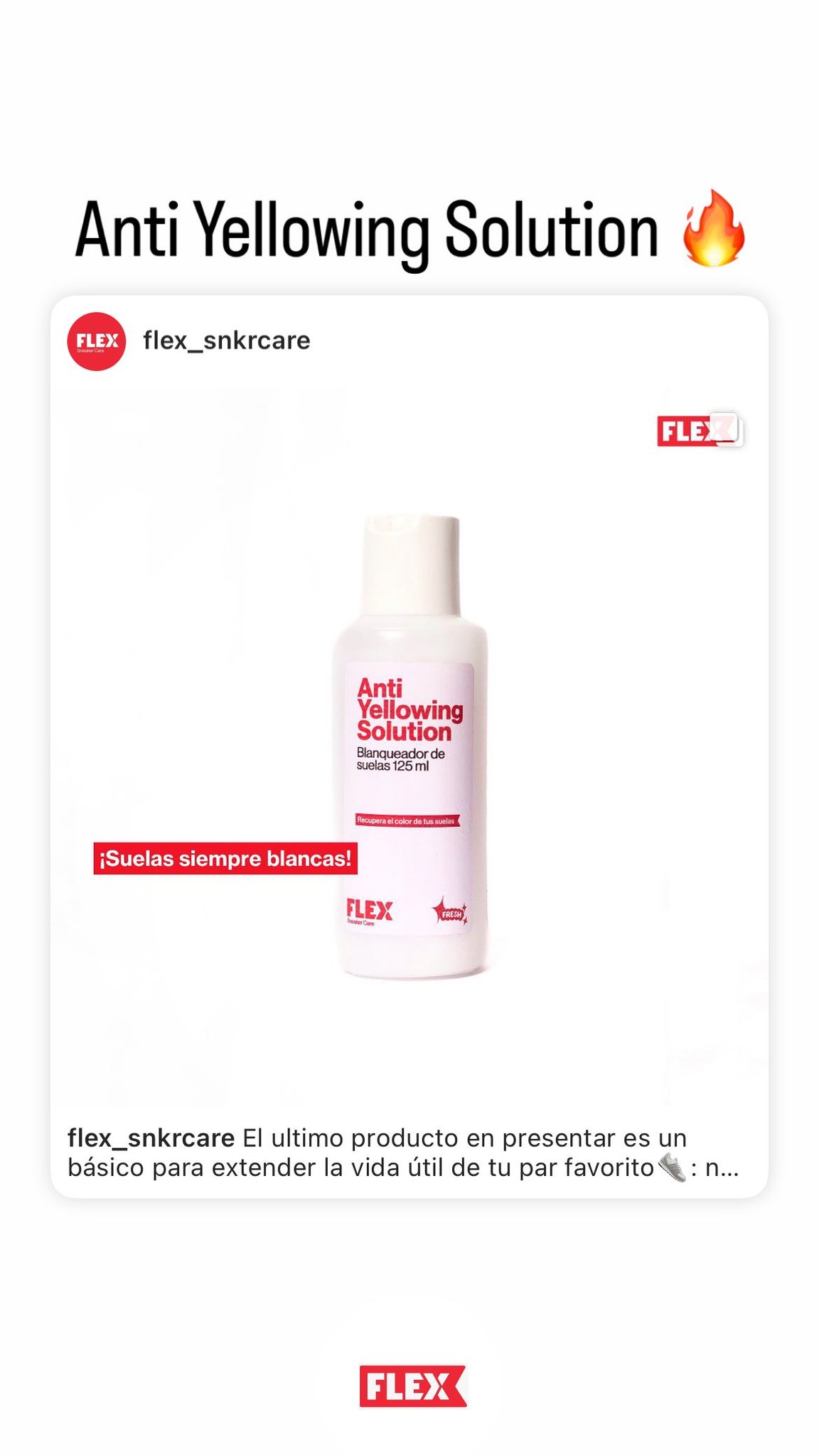 Anti Yellowing Solution