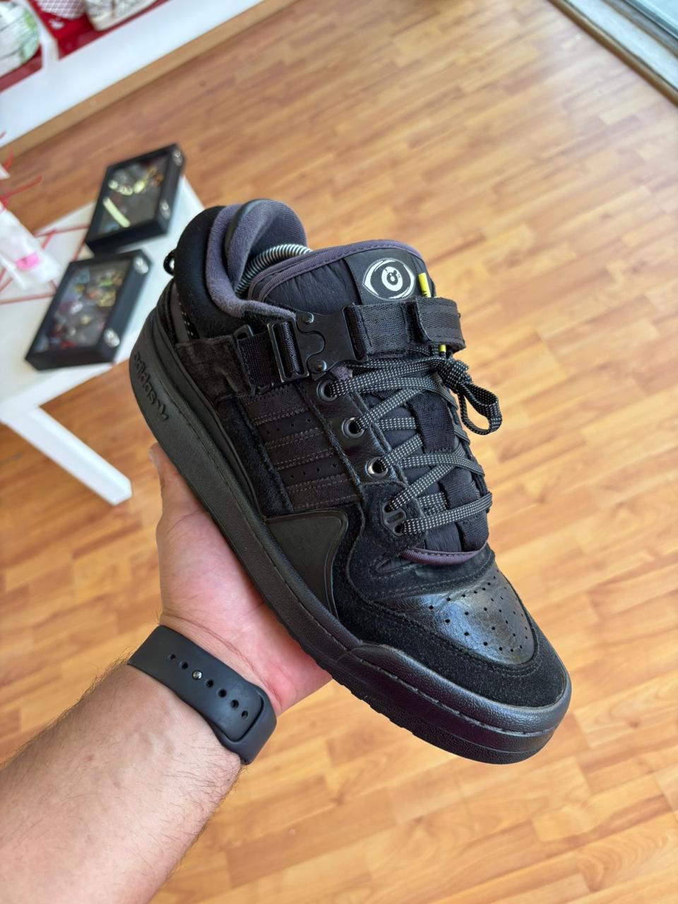 Air Force 1 Mid Black Mono